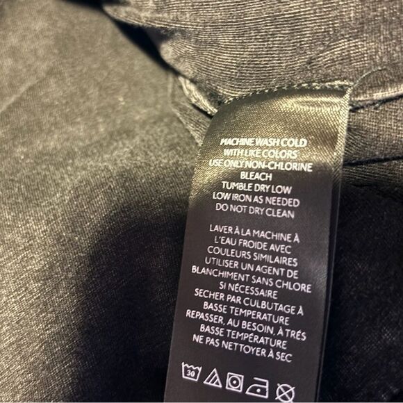 Nwt Free People Black Roll With Us Puffer Vest Pocket Button Gray - Picture 9 of 9